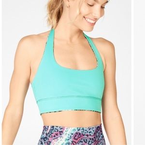 Fabletics Harlow Halter Reversible Sports Bra (S)